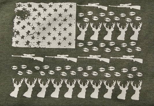 Deer Season Hunting Flag